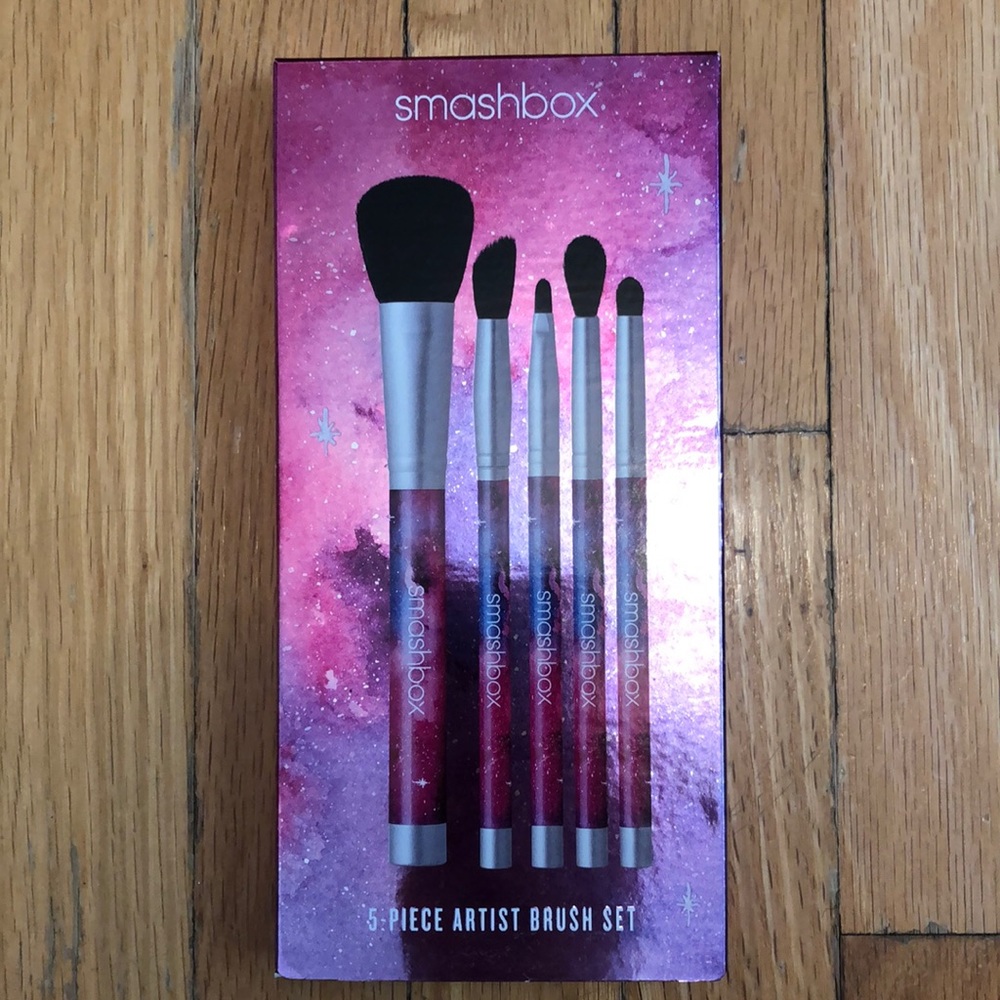 Smashbox 5 piece cosmic celebration artist brush set